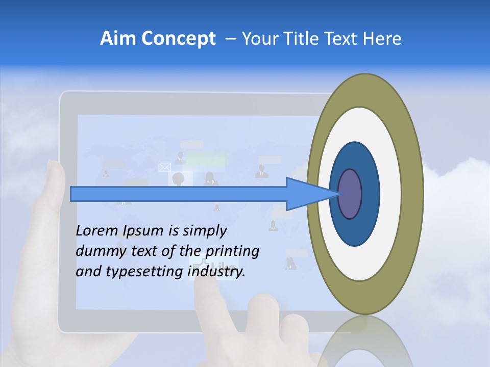 Pad People Equipment PowerPoint Template