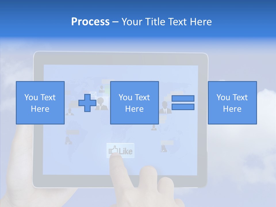 Pad People Equipment PowerPoint Template