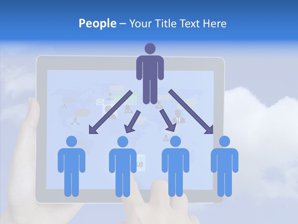 Pad People Equipment PowerPoint Template