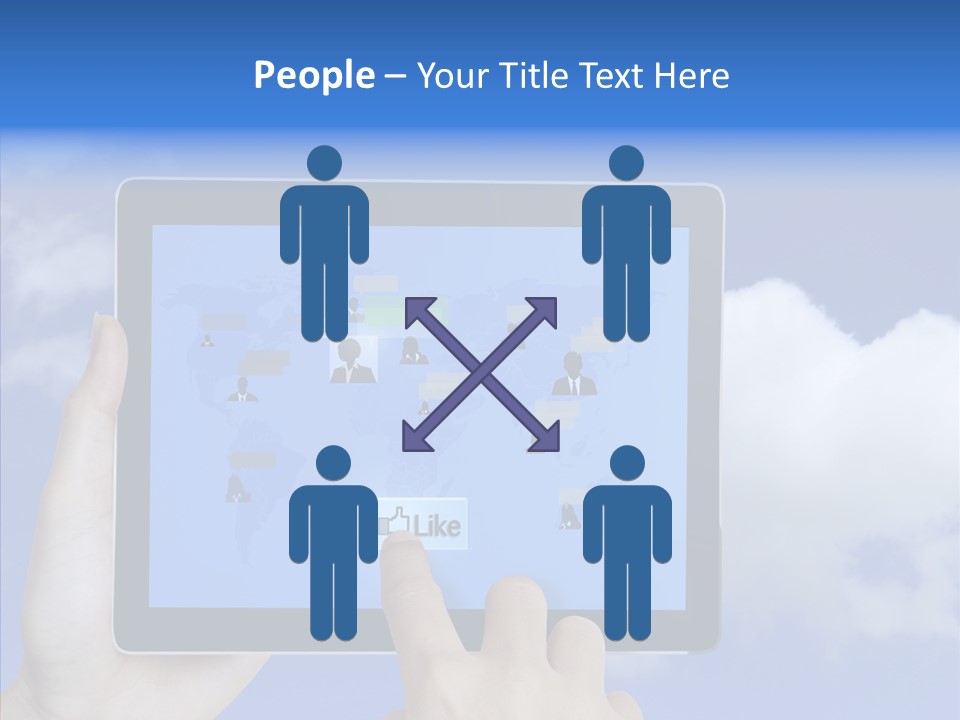 Pad People Equipment PowerPoint Template