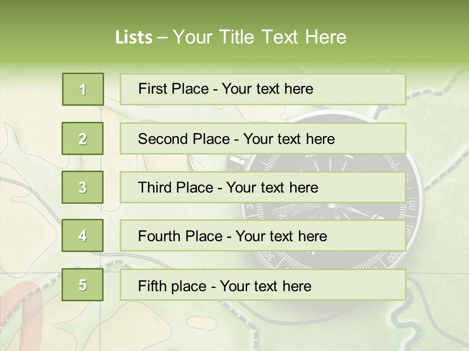 Education Cartographer Geography PowerPoint Template