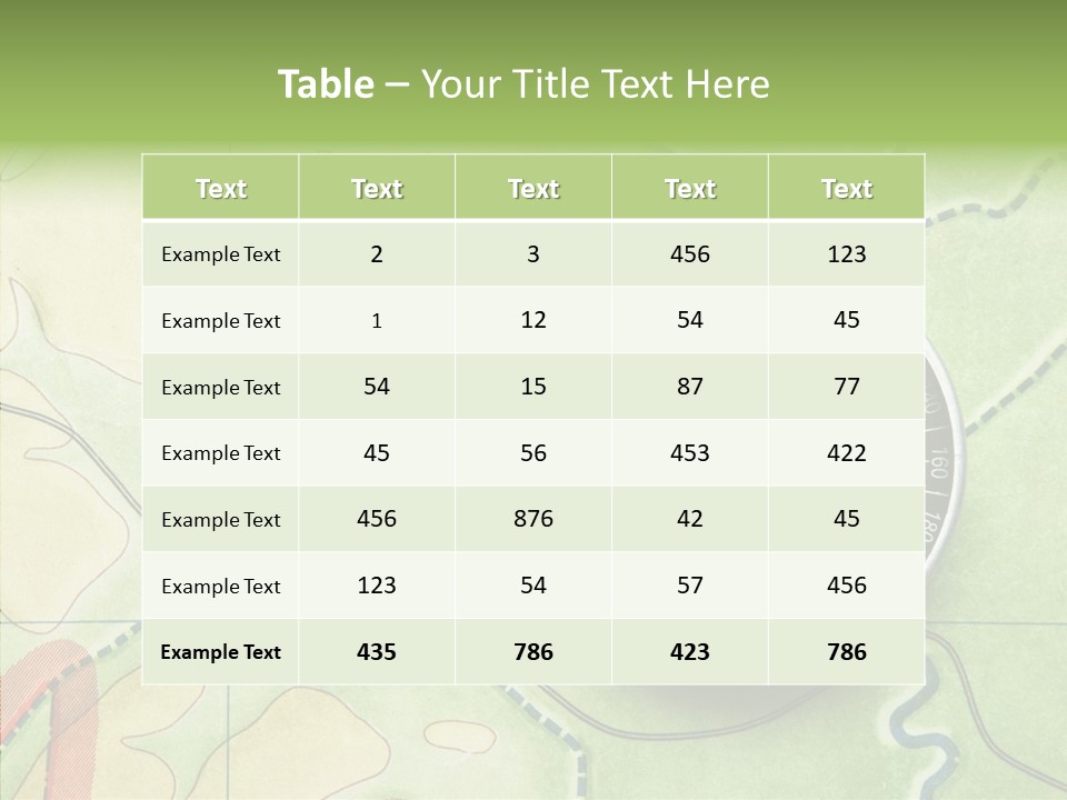 Education Cartographer Geography PowerPoint Template