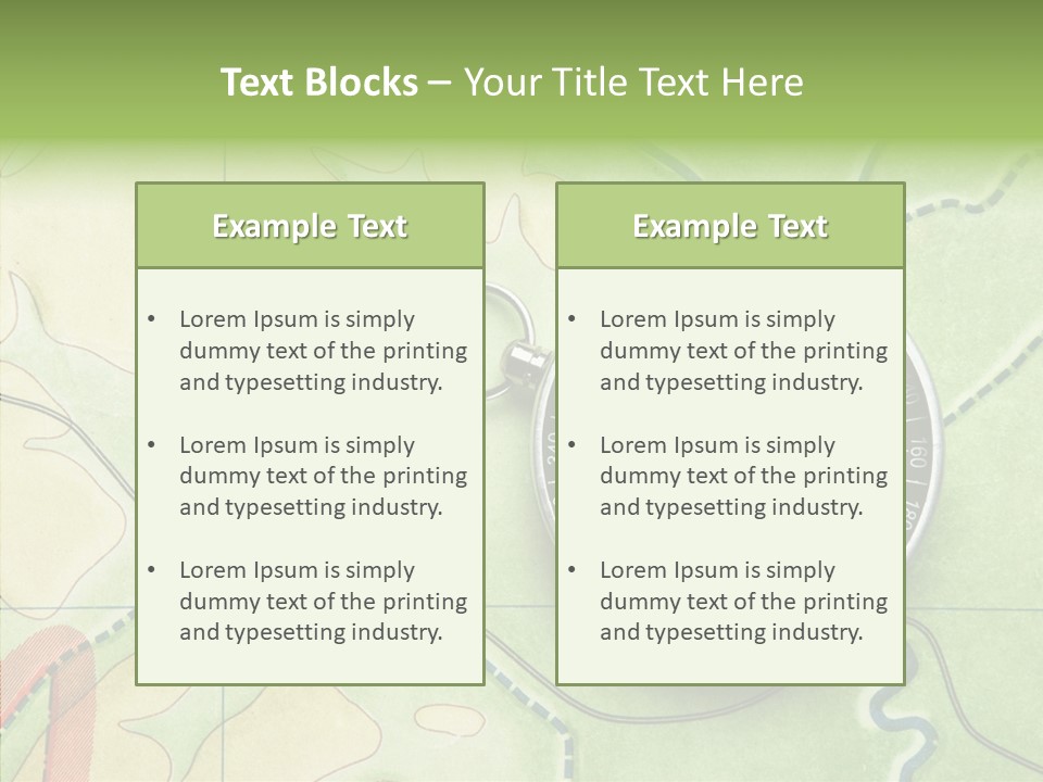 Education Cartographer Geography PowerPoint Template