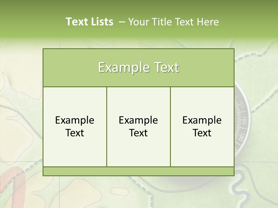 Education Cartographer Geography PowerPoint Template
