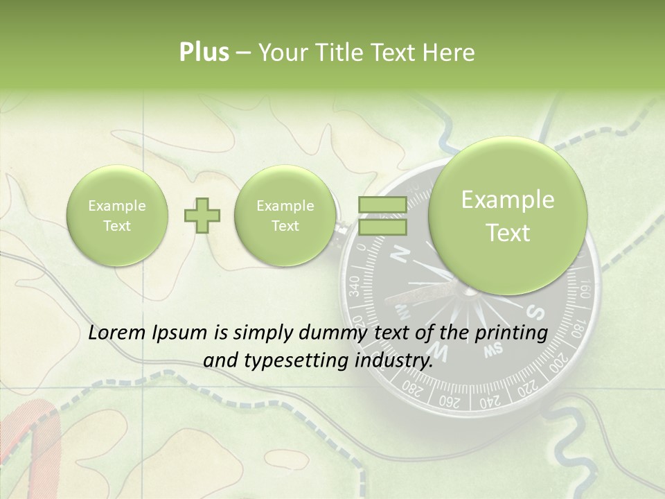 Education Cartographer Geography PowerPoint Template