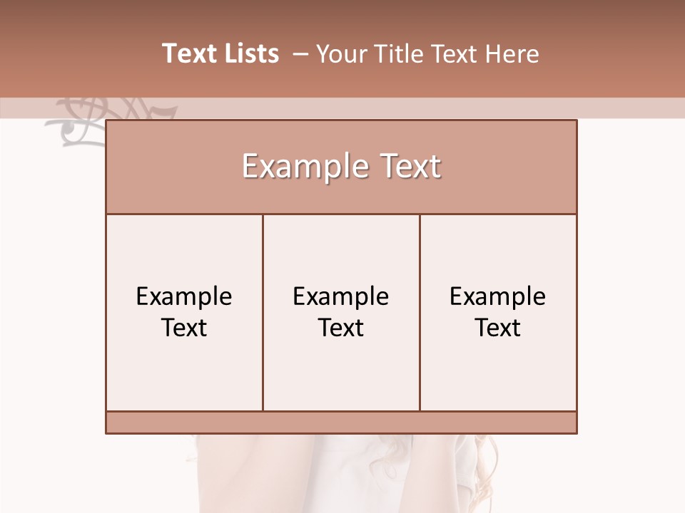 White Fun Headphones PowerPoint Template