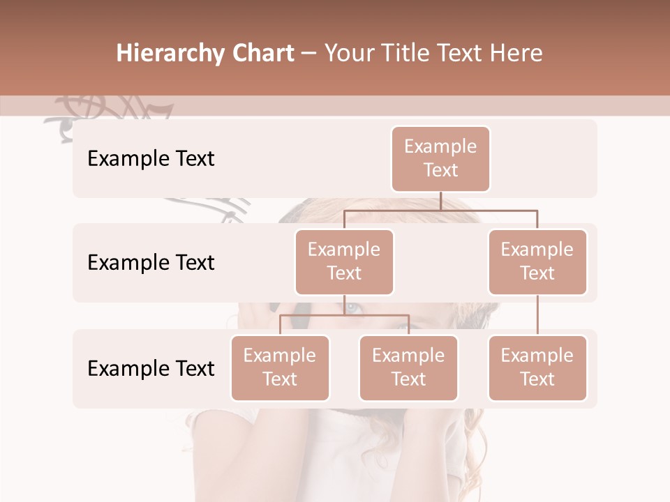 White Fun Headphones PowerPoint Template