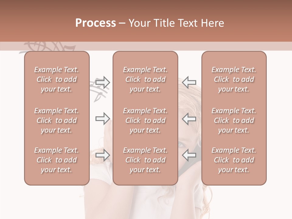 White Fun Headphones PowerPoint Template