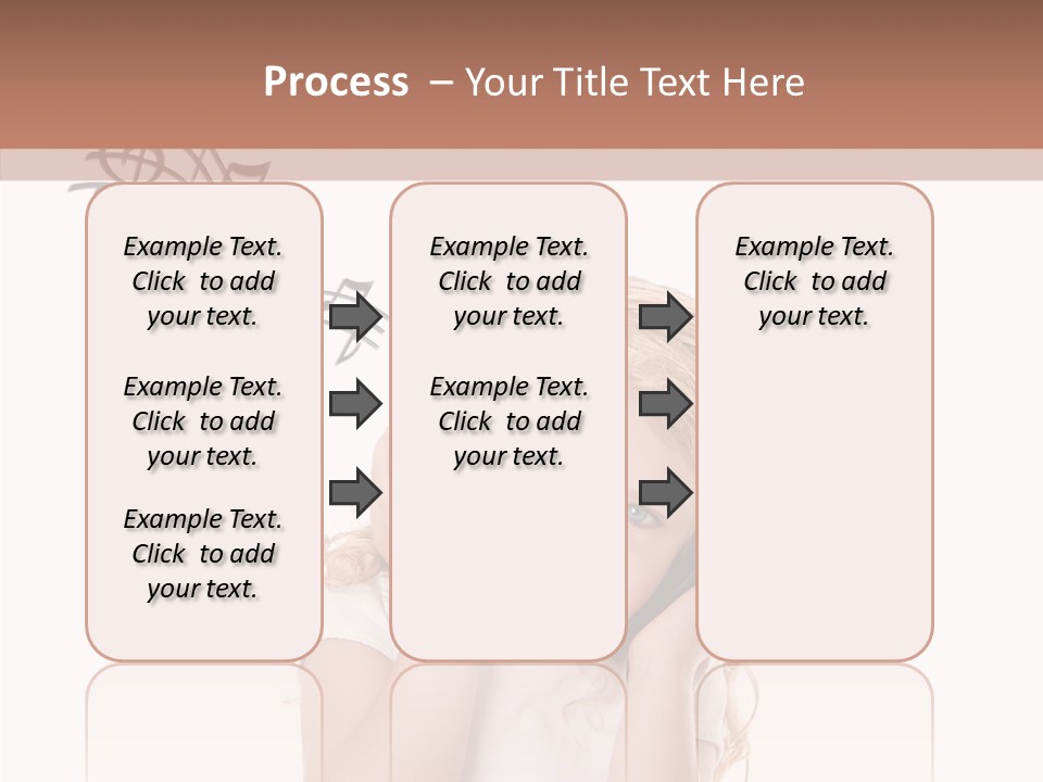 White Fun Headphones PowerPoint Template