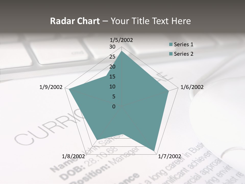 Job Application Colour Words PowerPoint Template