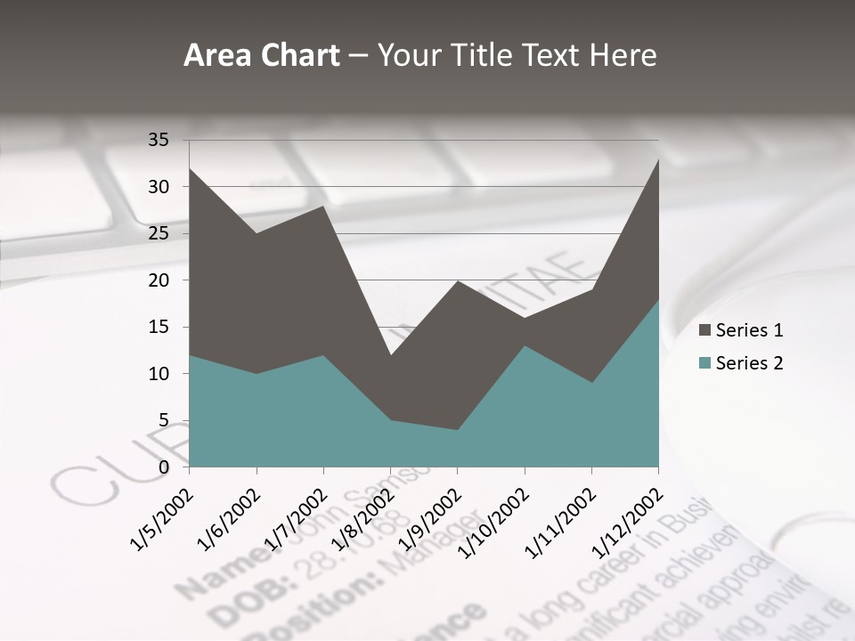 Job Application Colour Words PowerPoint Template