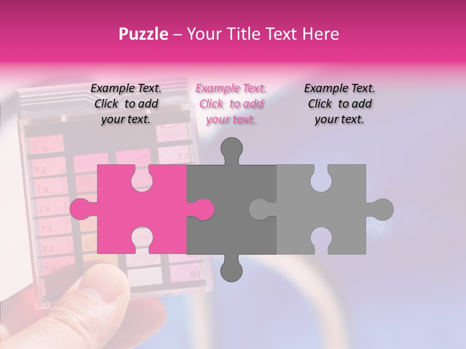 Heat Well Water Chlorine Test PowerPoint Template