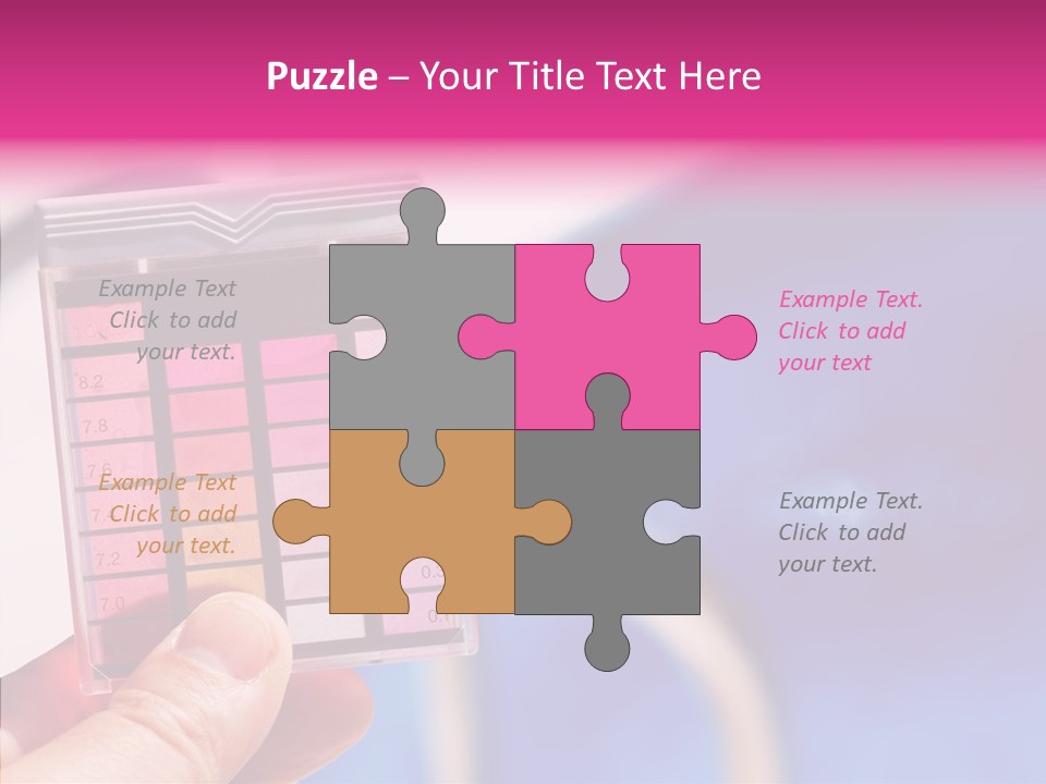 Heat Well Water Chlorine Test PowerPoint Template