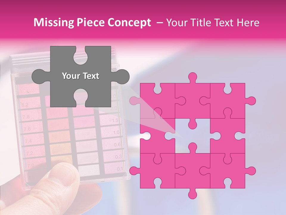 Heat Well Water Chlorine Test PowerPoint Template