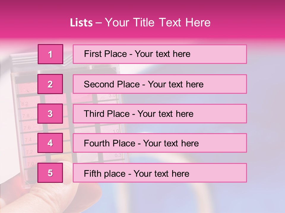 Heat Well Water Chlorine Test PowerPoint Template