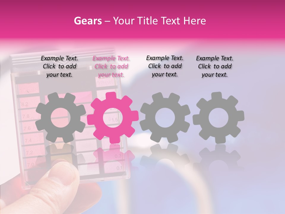 Heat Well Water Chlorine Test PowerPoint Template