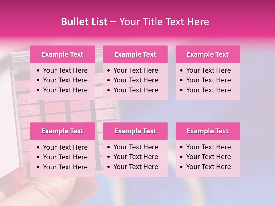 Heat Well Water Chlorine Test PowerPoint Template