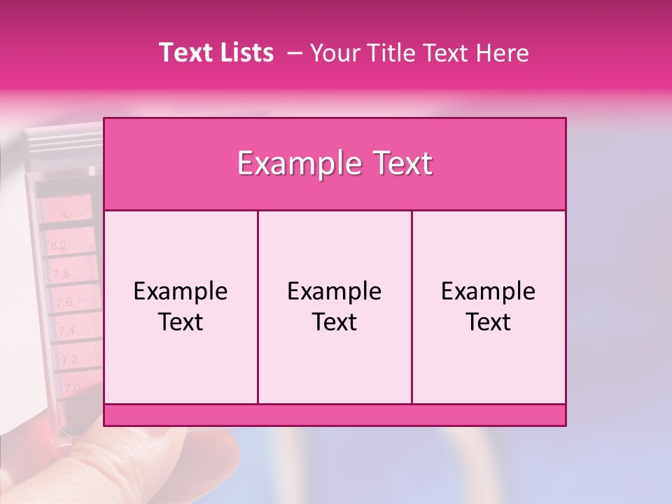 Heat Well Water Chlorine Test PowerPoint Template