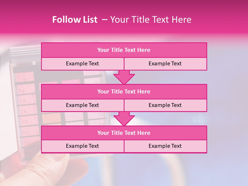 Heat Well Water Chlorine Test PowerPoint Template