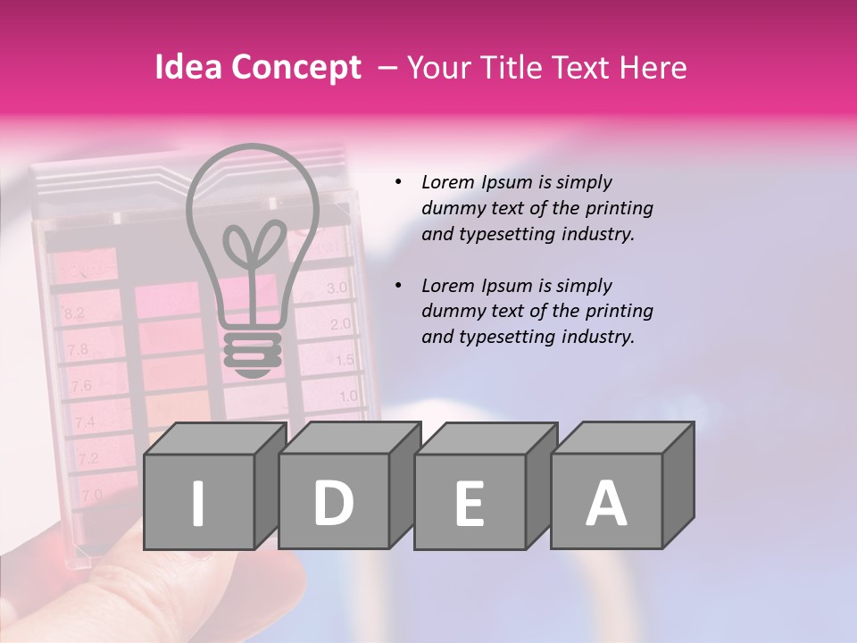 Heat Well Water Chlorine Test PowerPoint Template