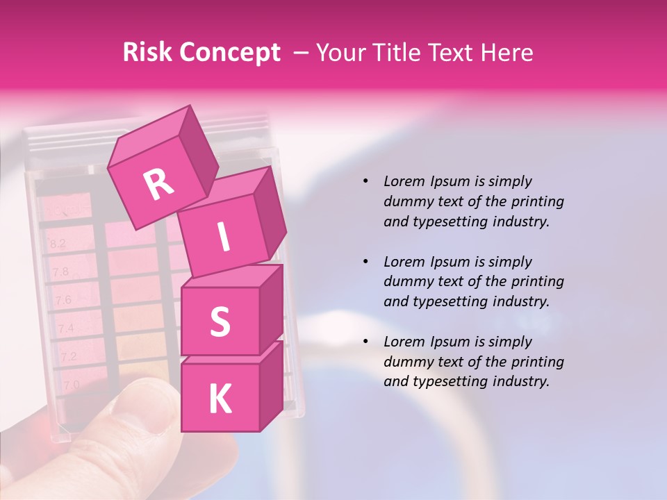 Heat Well Water Chlorine Test PowerPoint Template