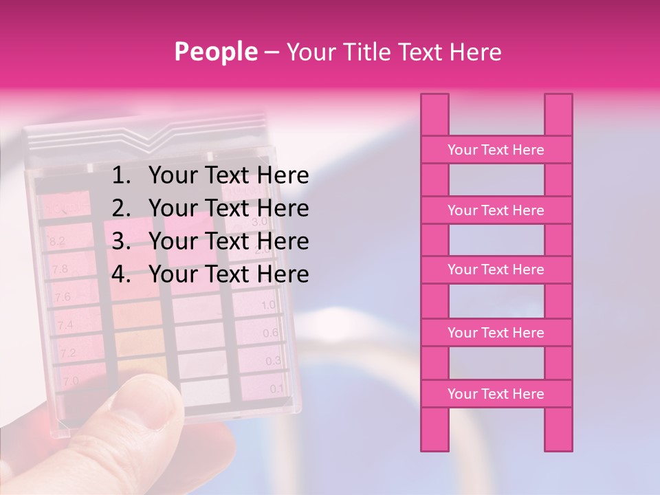 Heat Well Water Chlorine Test PowerPoint Template