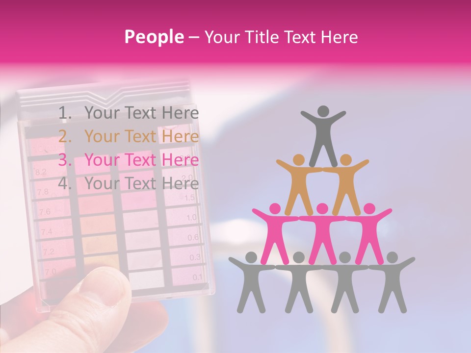 Heat Well Water Chlorine Test PowerPoint Template