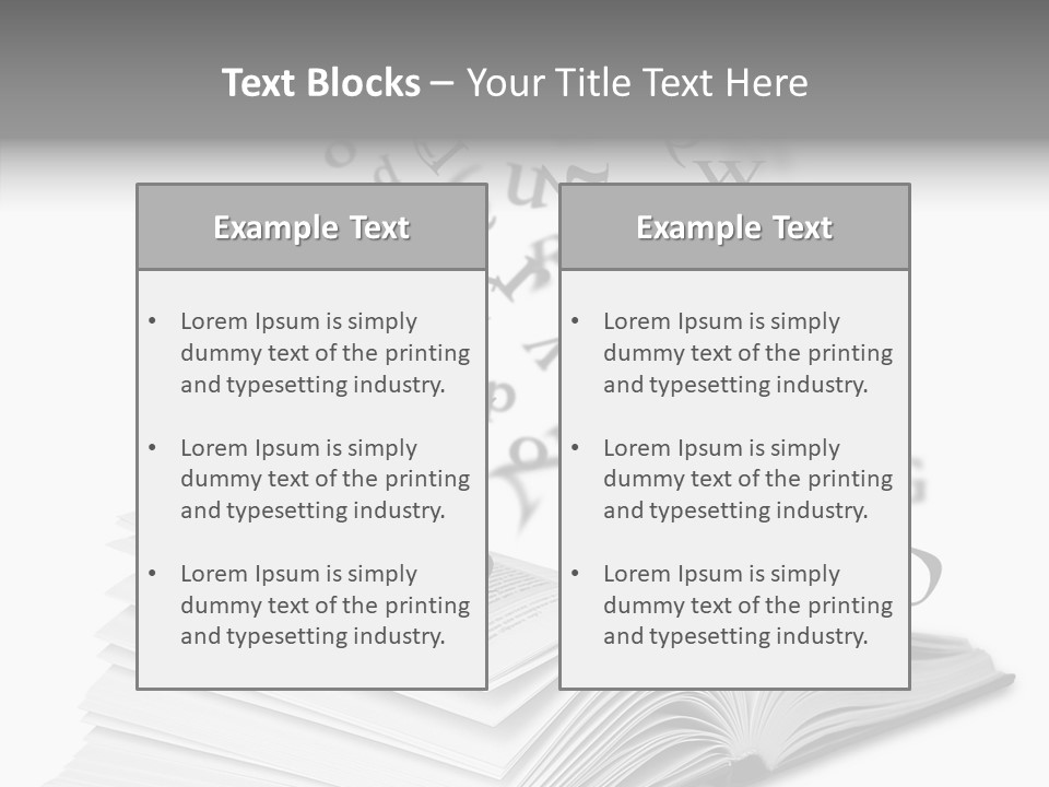 History Archive Encyclopedia PowerPoint Template