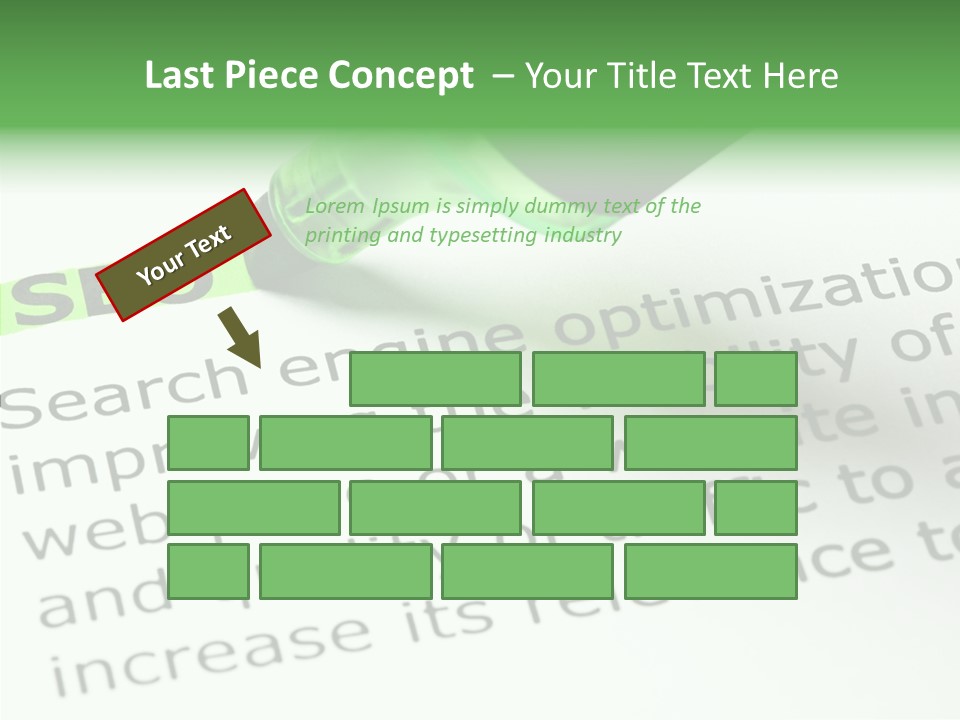 Marketing Definition Update PowerPoint Template
