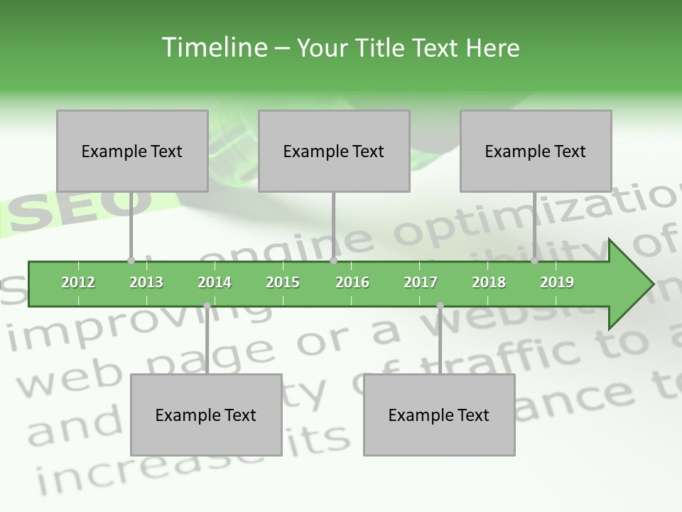 Marketing Definition Update PowerPoint Template