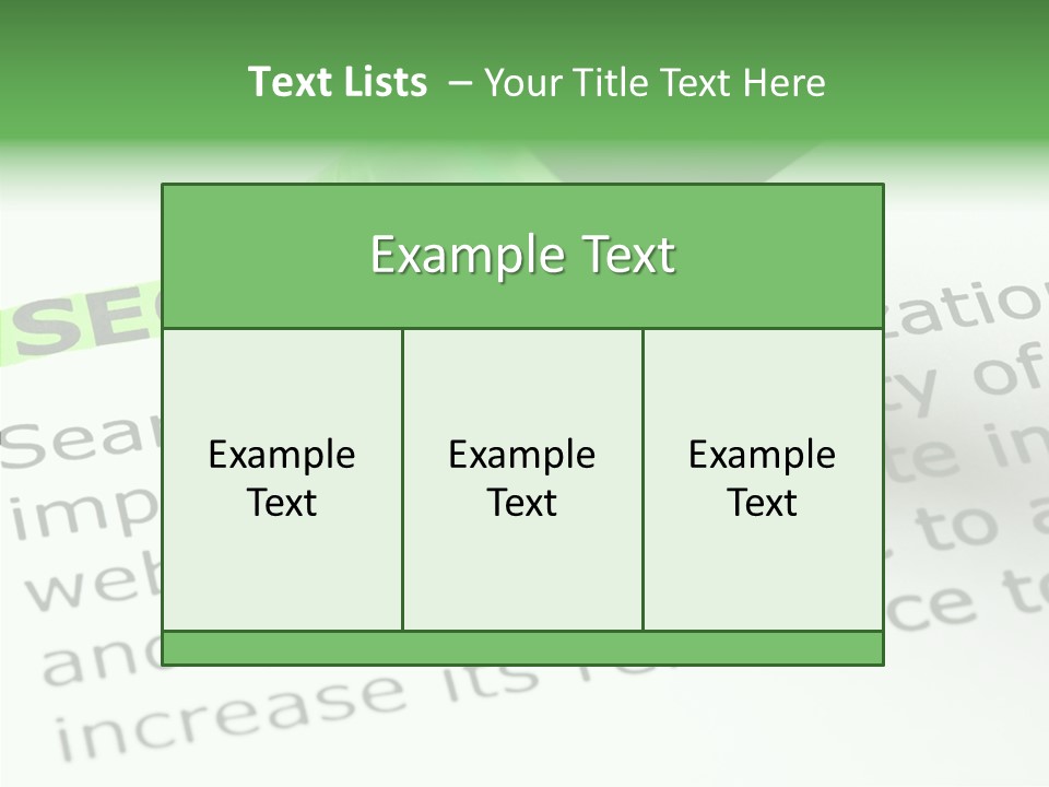 Marketing Definition Update PowerPoint Template