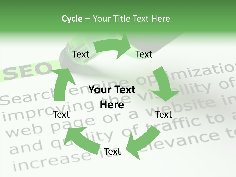 Marketing Definition Update PowerPoint Template