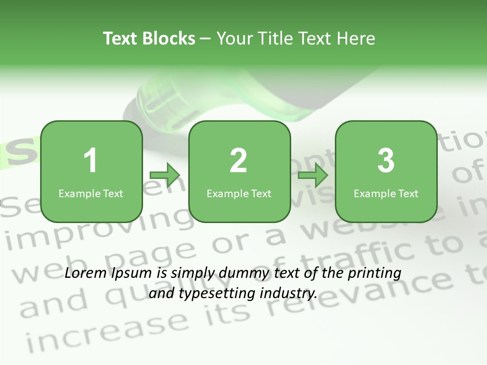 Marketing Definition Update PowerPoint Template