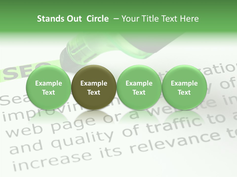 Marketing Definition Update PowerPoint Template