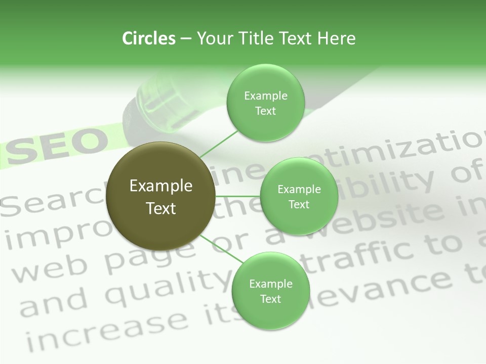 Marketing Definition Update PowerPoint Template