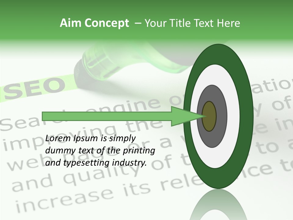 Marketing Definition Update PowerPoint Template