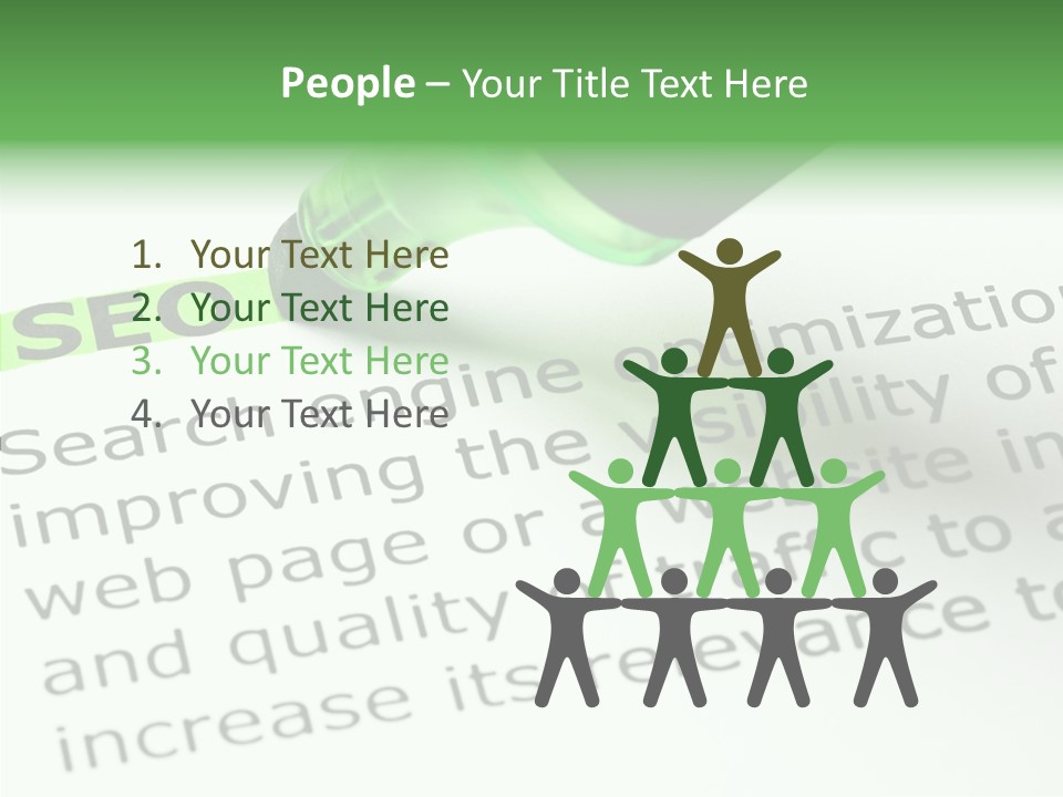 Marketing Definition Update PowerPoint Template