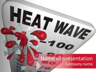 Emergency Broiling Communicate PowerPoint Template