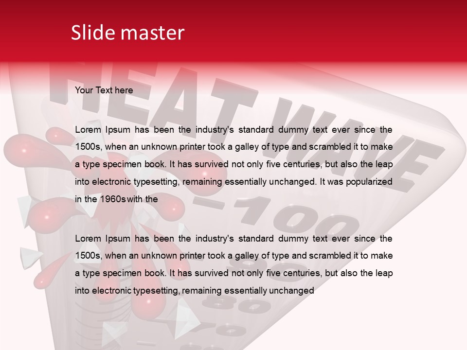 Emergency Broiling Communicate PowerPoint Template