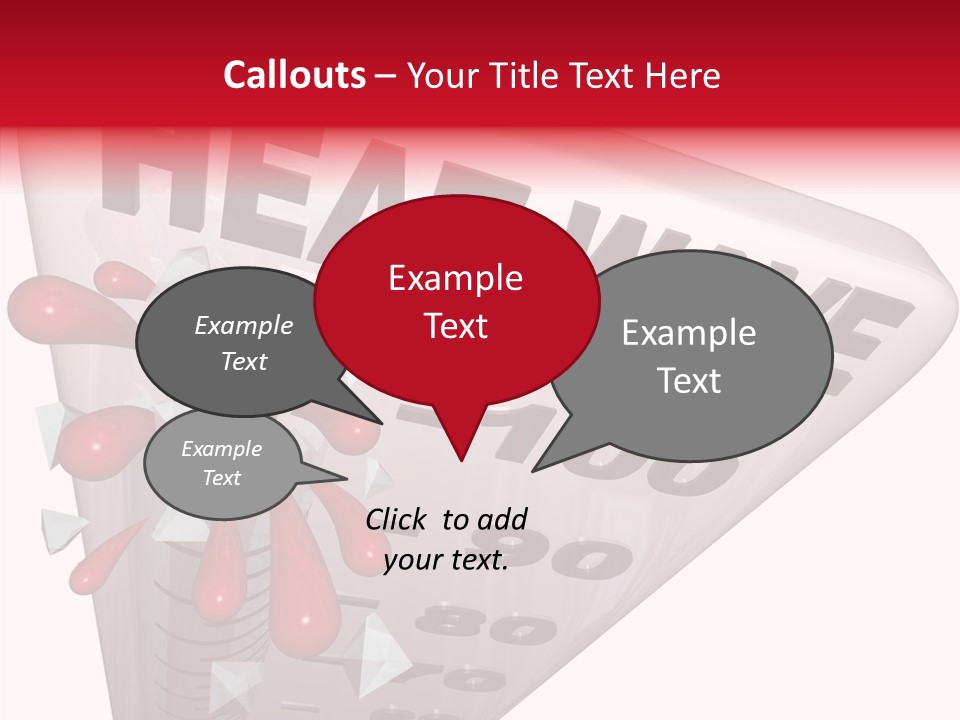 Emergency Broiling Communicate PowerPoint Template