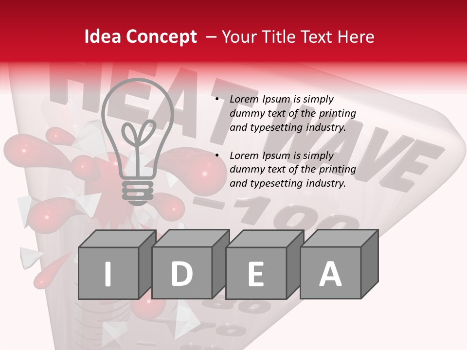 Emergency Broiling Communicate PowerPoint Template