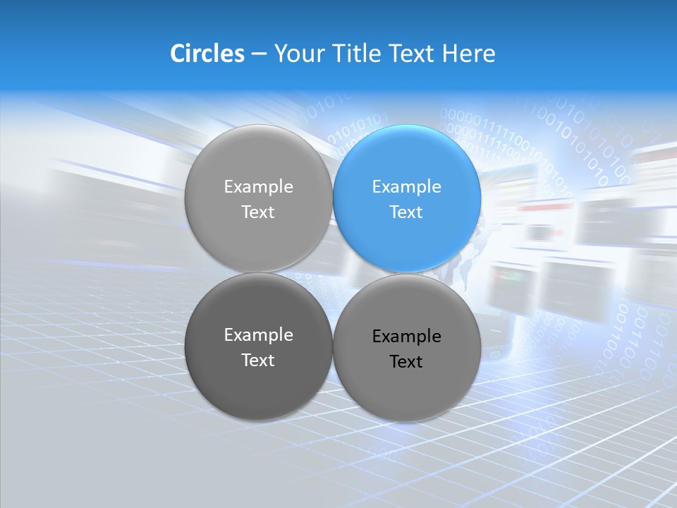 Technology Web Global PowerPoint Template