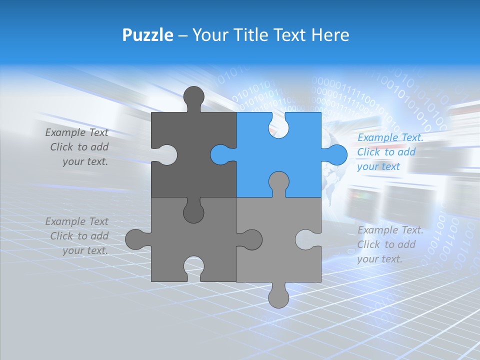 Technology Web Global PowerPoint Template