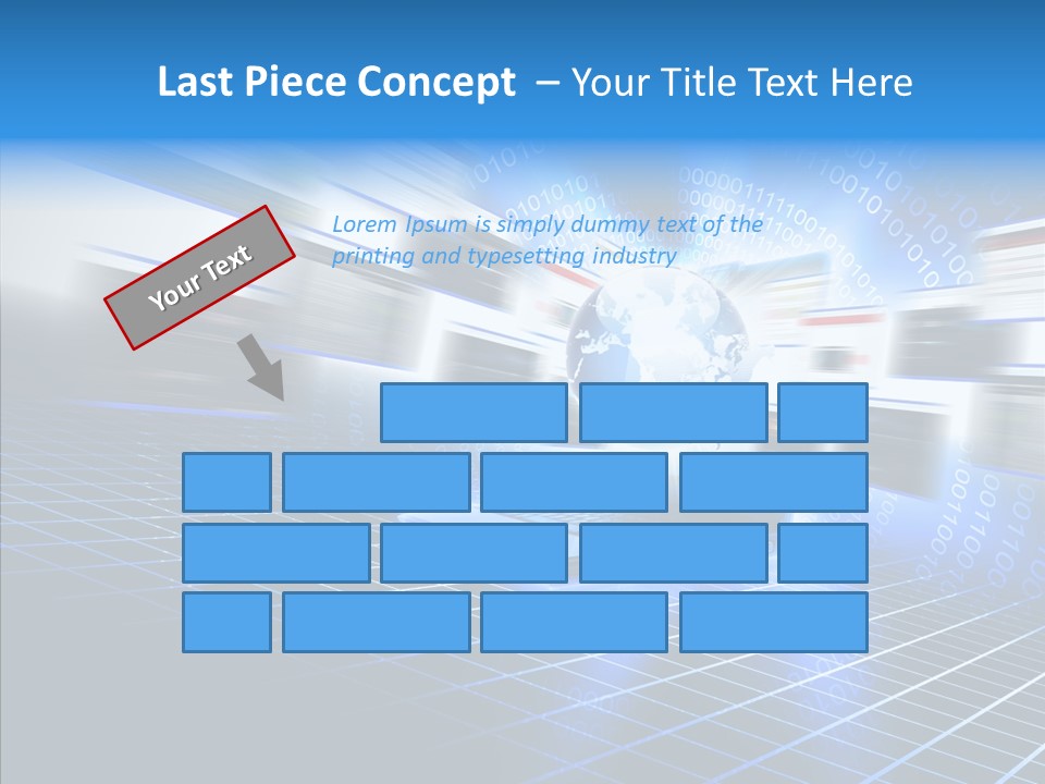 Technology Web Global PowerPoint Template