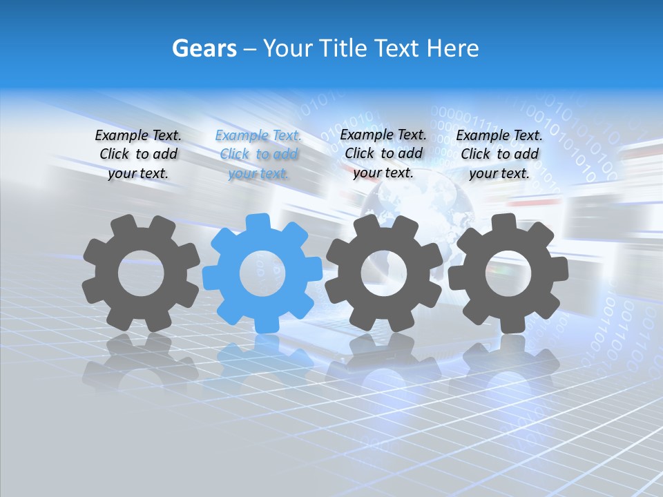 Technology Web Global PowerPoint Template