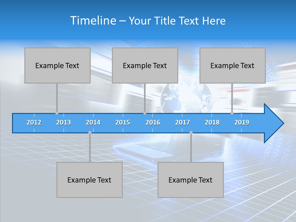 Technology Web Global PowerPoint Template