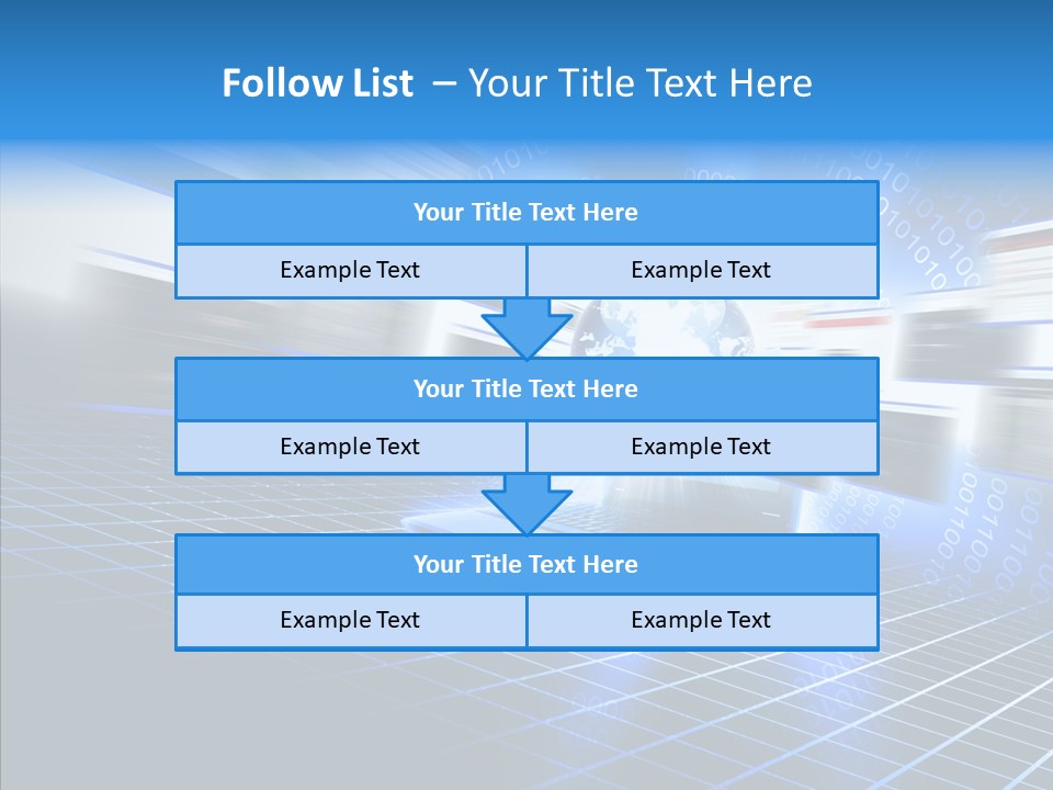 Technology Web Global PowerPoint Template