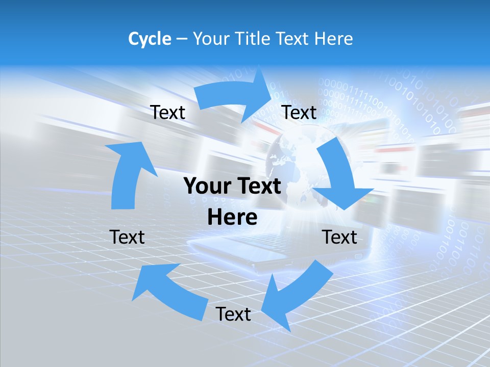 Technology Web Global PowerPoint Template