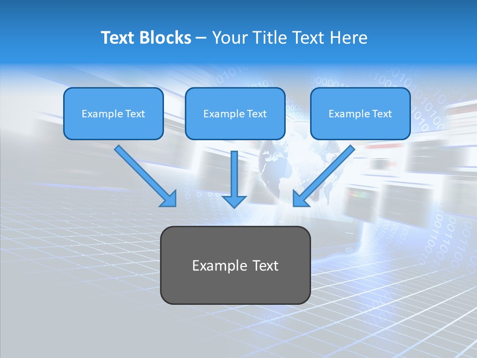 Technology Web Global PowerPoint Template