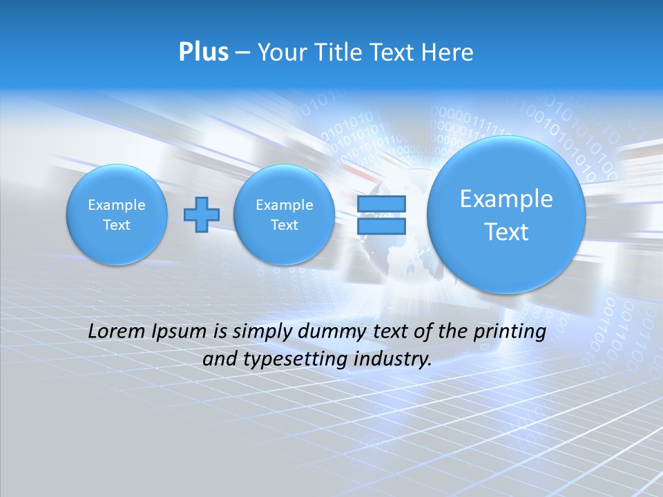Technology Web Global PowerPoint Template